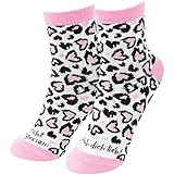 GRUSS & CO Damen 48168 Motiv Lieb, Damensocken, Größe 36-40 Zaubersocken, Mehrfarbig, Standard