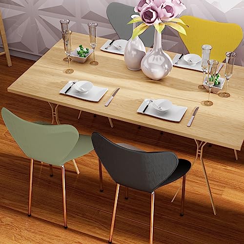Sedia da pranzo con design a cuore: questa sedia da pranzo combina un design elegante con un sedile comodo, schienale ampio e seduta ampia, è ideale per sale d'attesa, ristoranti, sale riunioni e altre aree di attesa