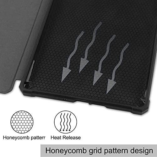 Image of Case for Kindle Oasis (10th Generation, 2019 Release and 9th Generation, 2017 Release) | Slim Cross Stripe Fold Stand Cover | Purple