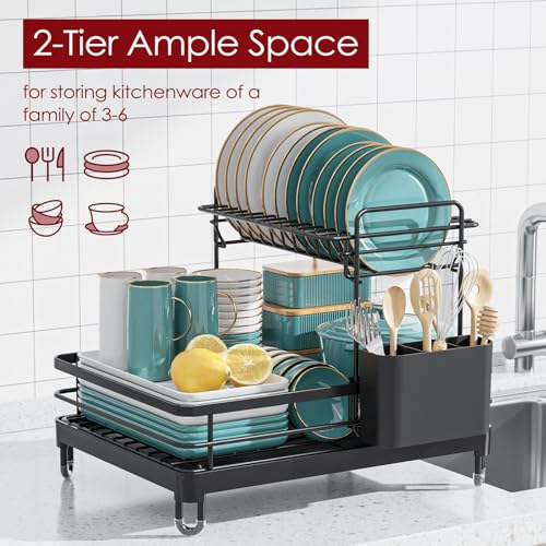 Sakugi US674 Dish Drying Rack - X-Large Stainless Steel Dish Rack thumb #1