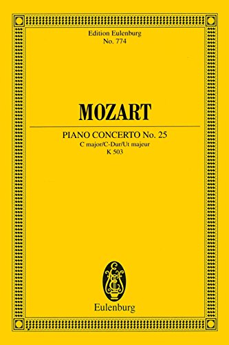 Piano Concerto No. 25 in C Major, K. 503: Editi... 3795772559 Book Cover