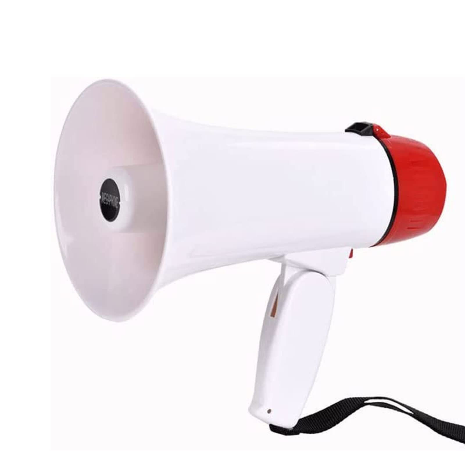 megafon, Głośnik megafonowy Megafon ręczny megafon typu Bullhorn o mocy 15 W Wbudowana syrena Megafony sędziowskie