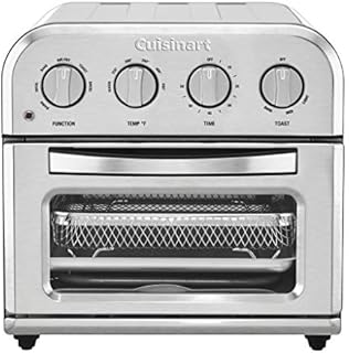 Cuisinart Convection Toaster Oven Airfryer, Compact, Silver