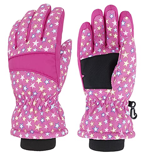 Simplicity Kids 3 m Thinsulate winddicht & wasserdicht Schnee Ski Handschuhe., Jungen Mädchen, rosa 1 Simplicity Kids 3 m Thinsulate winddicht & wasserdicht Schnee Ski Handschuhe., Jungen Mädchen, rosa 1