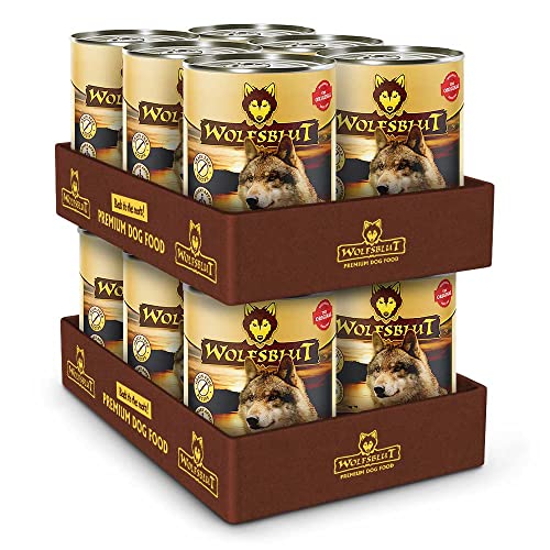 Wolfsblut - Wild Duck - 12 x 395 g - Ente - Nassfutter - Hundefutter - Getreidefrei