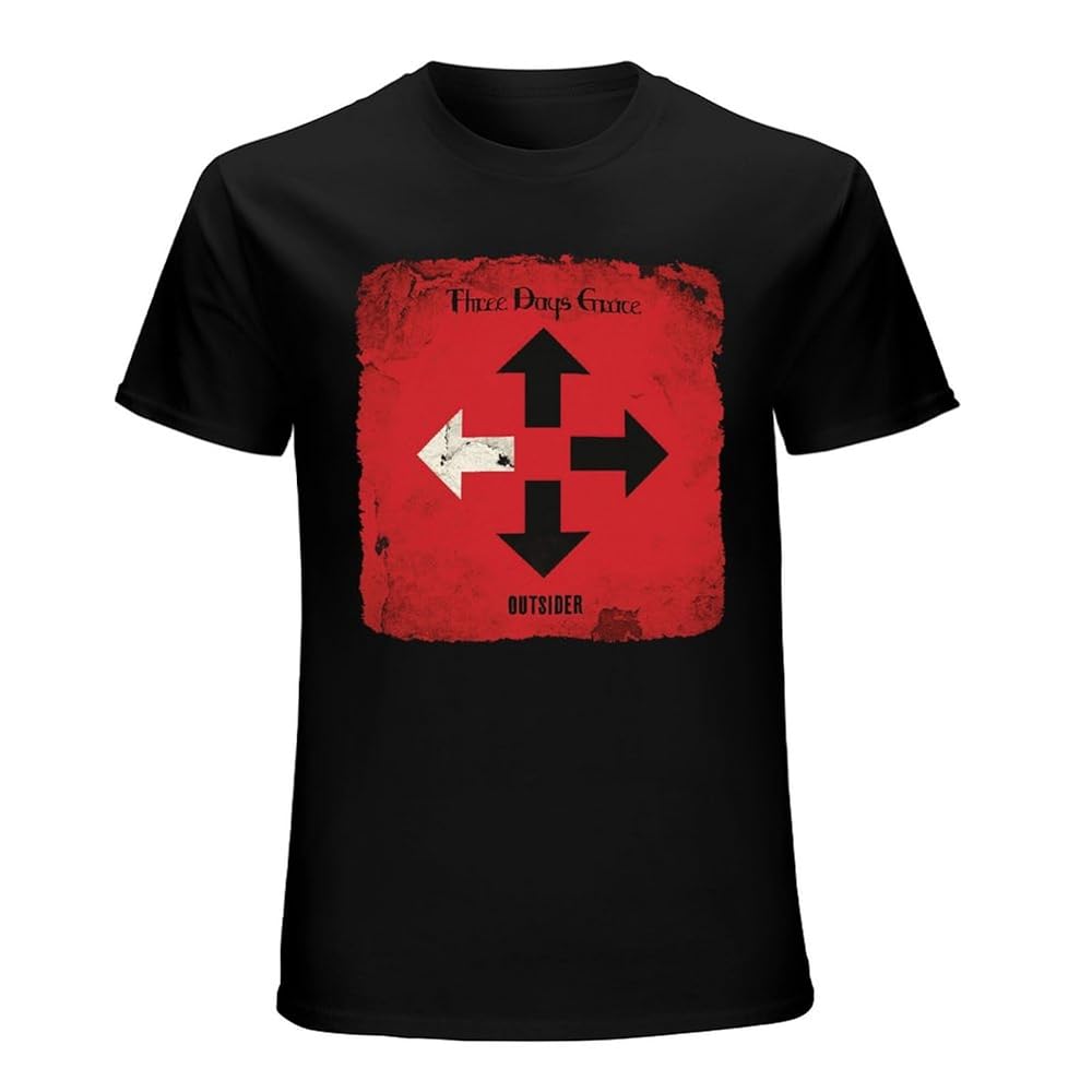 希少 バンtee three days grace Three Days Grace T Shirt Tee men And Women Tee men S-4XL
