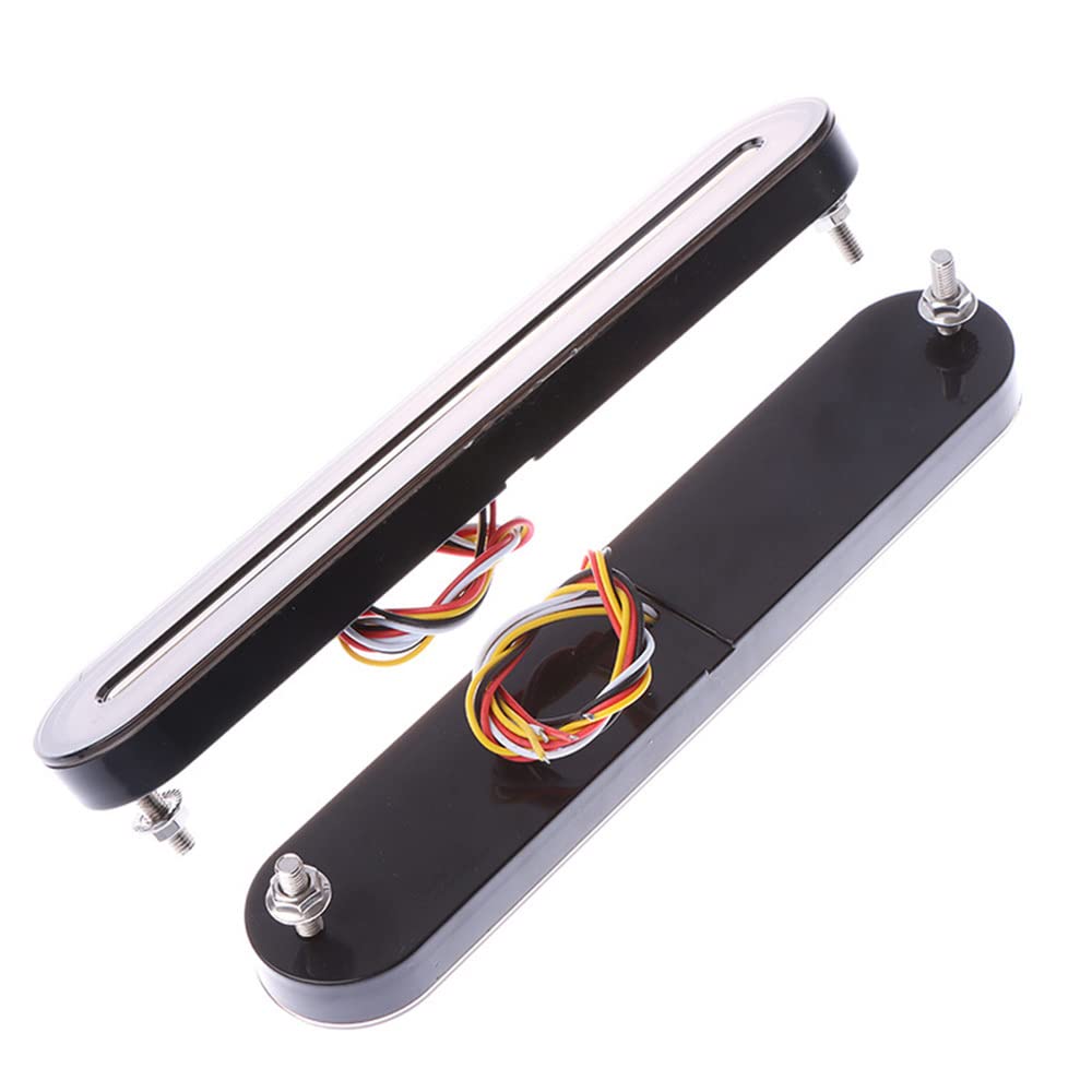 AIVYNA 2Pz 100 LED 4 in 1 Indicatore di Direzione per Auto Freno Lampade Posteriori Luci di Arresto Che Scorre Lampadina 12V Impermeabile per Rimorchio del Camion