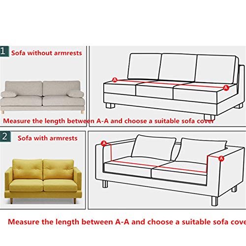 DH-Link Plush Sofa Cover for 3 Cushion Couch - Image 4