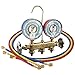 Mechanical Manifold Gauge Set, 3 Valves