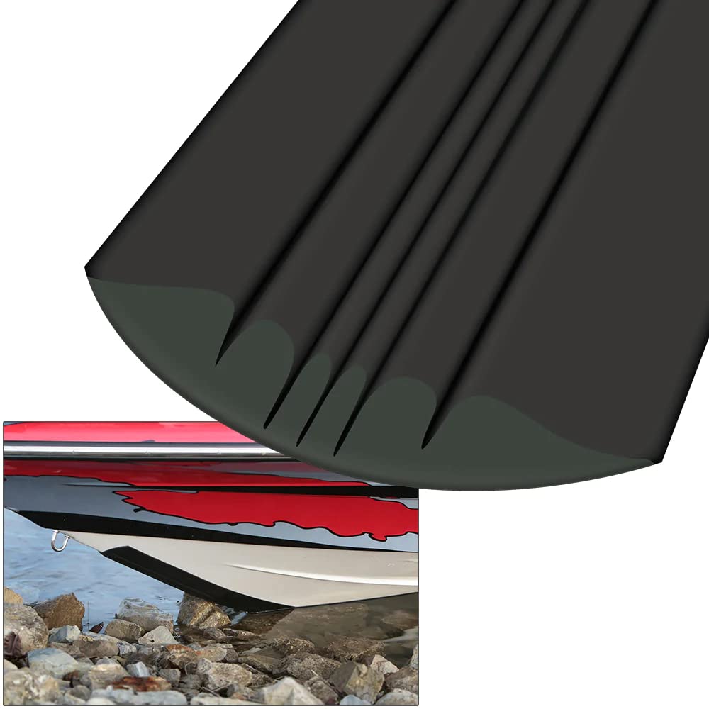 Megaware KeelGuardThe Original DIY Keel Guard - 5" Wide, 9 Kit Sizes, 12 Colors, Self-Sealing Contoured Edge, 3M Adhesive, Made in USA, for Fiberglass & Some Aluminum Boats