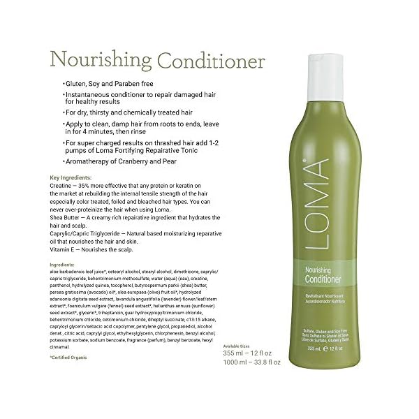 Loma Nourishing Conditioner 33 Ounce (Liter)