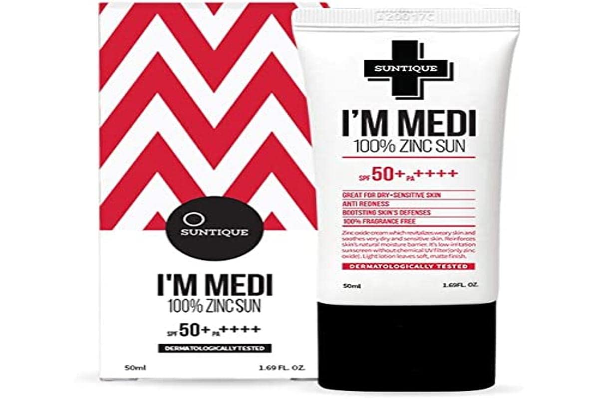 I'm Medi 100% Zinc Sun Spf50+ 50 Ml