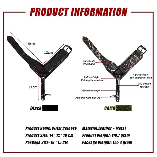 SPG Bow Release For Compound Bow, Comfortable Wrist
