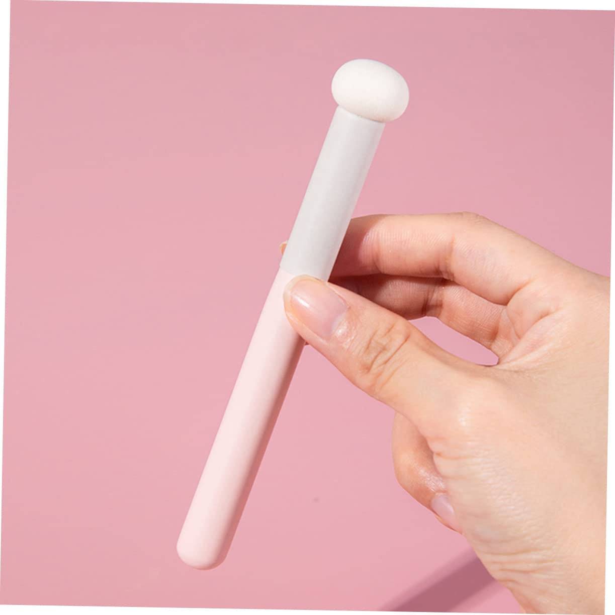 FOMIYES 5 Set Di Pennelli Per Fondotinta Impugnatura Ergonomica Per Trucco Asciutto E Bagnato 4 Pezzi*5