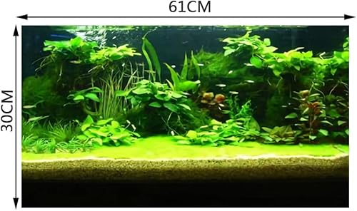 Miniatura 2 de PENKOHOME Impresiones 3D Fondo de pecera Acuario Fondo Submarino Imagen Decoración Póster para pecera Papel pintado