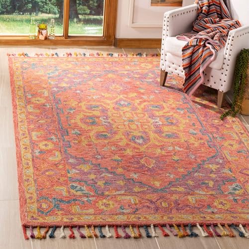 Image of Hand Tufted Premium Rug Premium Wool Carpet for Living Room Bedroom and Hall Size 12x16 Feet Color Multi