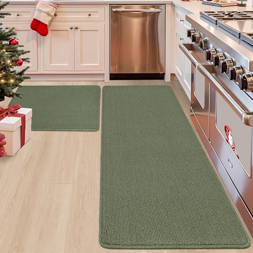 COSY HOMEER Kitchen Rug Mats 24x35/24x60 Anti-Slip