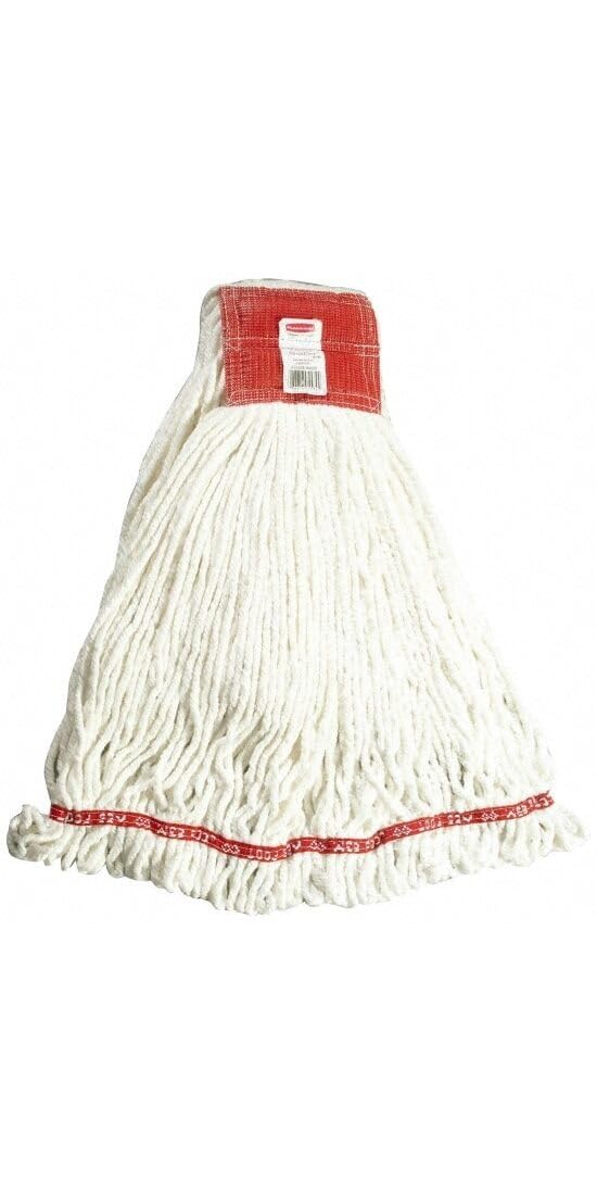 Rubbermaid Commercial Web Foot Shrinkless Wet Mop, duży, pomarańczowy, FGA25306OR00