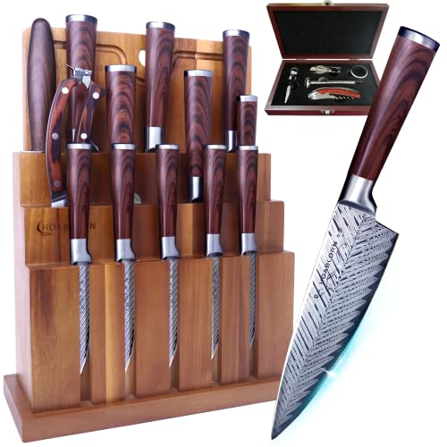 Kicinn Messerblock Mit Messer 14-teilig - Messerset Mit Block