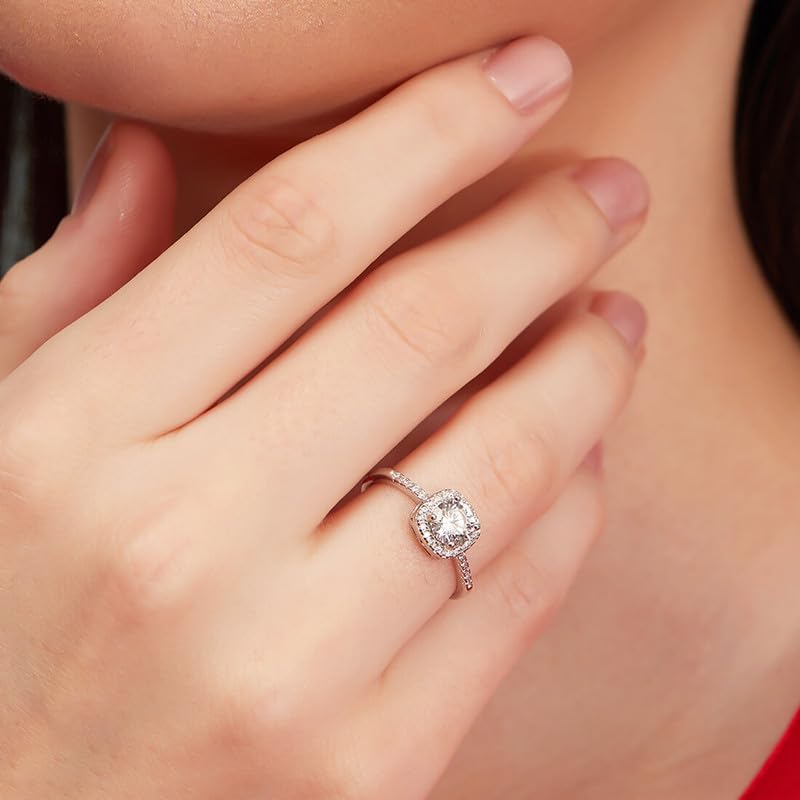 925 Sterling Infinity Rhodium Plated CZ Jewelry Set