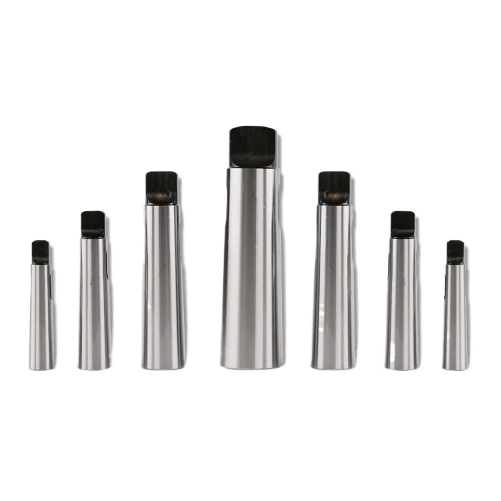Morse taper sleeve 1pcs MT0/MT1/MT2/MT3 Morse Taper Reducing Sleeve Adapter Reduction Drill Chuck Sleeve Flat Head Drill Bushing(MT1 to MT3)