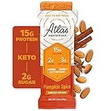 Atlas Protein Bar, Meal Replacement, Keto-Friendly Snack, Grass-Fed Whey, Organic Ashwagandha, Low...
