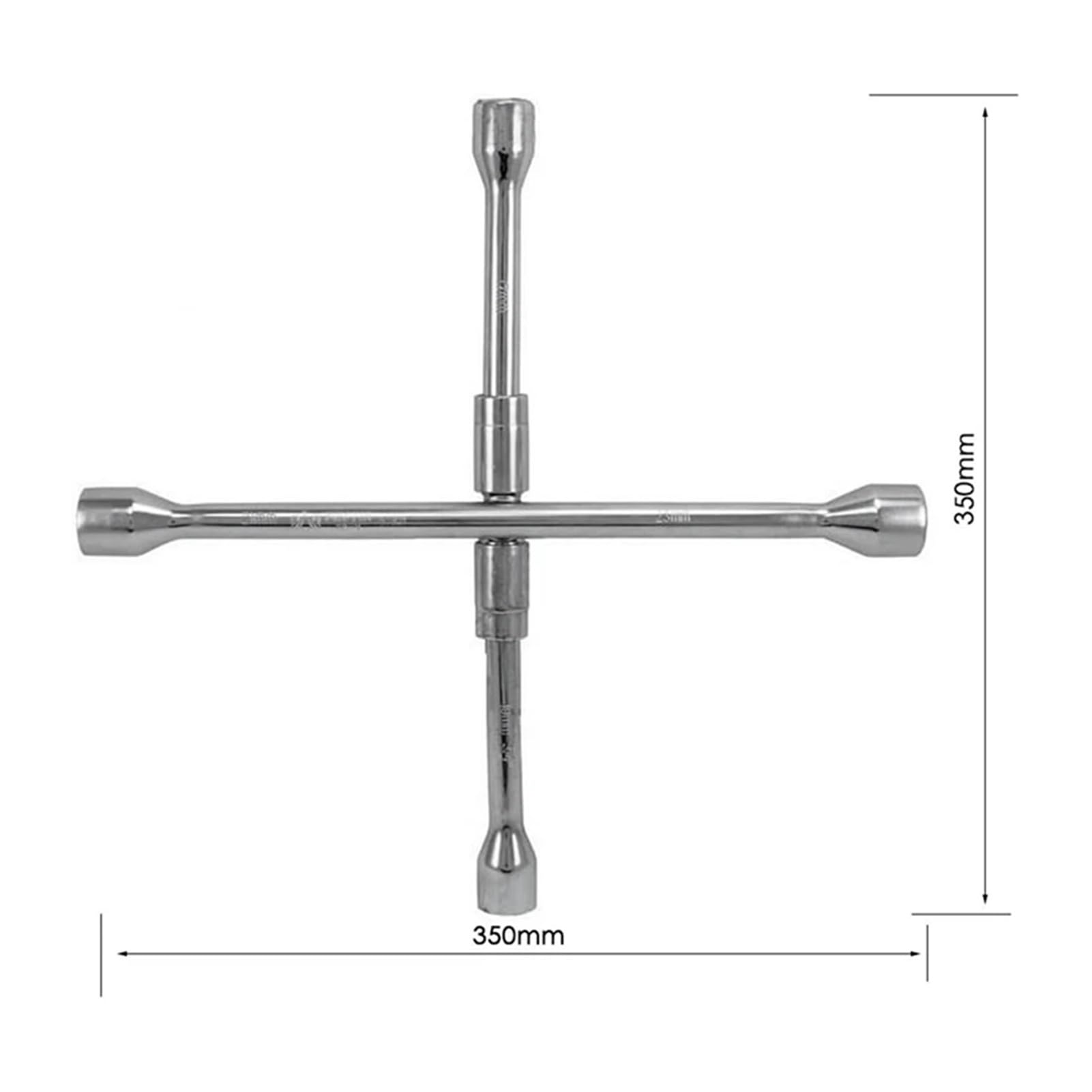 Clé universelle pliable for changement de pneu voiture