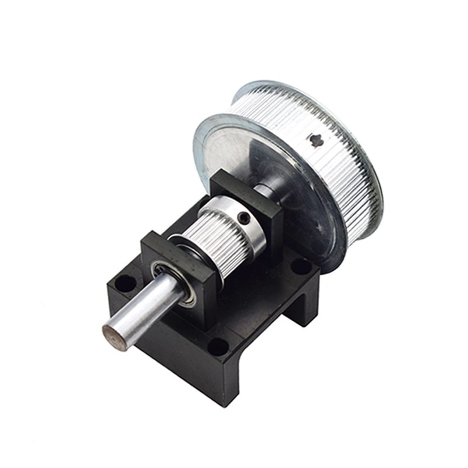 Exercise Pulley Gear Base Set Machine Mechanical Parts Reduction Box Idler Pulley Tensioner Timing Pulley for Laser (Color : 6 pcs 1 Set) (Reduction Gear Box Y)