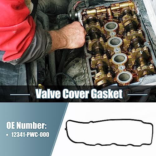 Image of X AUTOHAUX 1 Pcs Valve Cover Gasket Replacement NO.12341-PWC-000 for Honda Fit 2007-2008