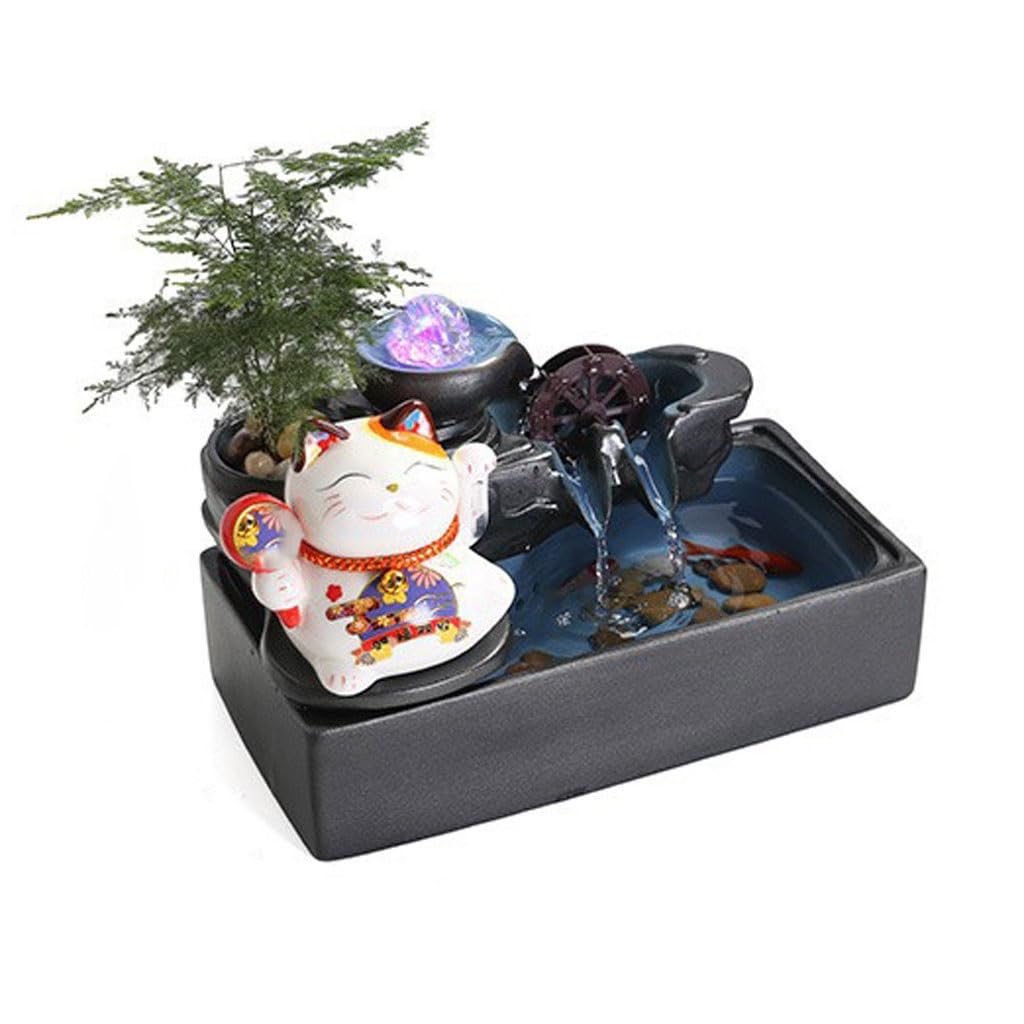 Fontaine à Eau de Bureau TUSUOD - Décoration d'Intérieur et Circulation d'Eau