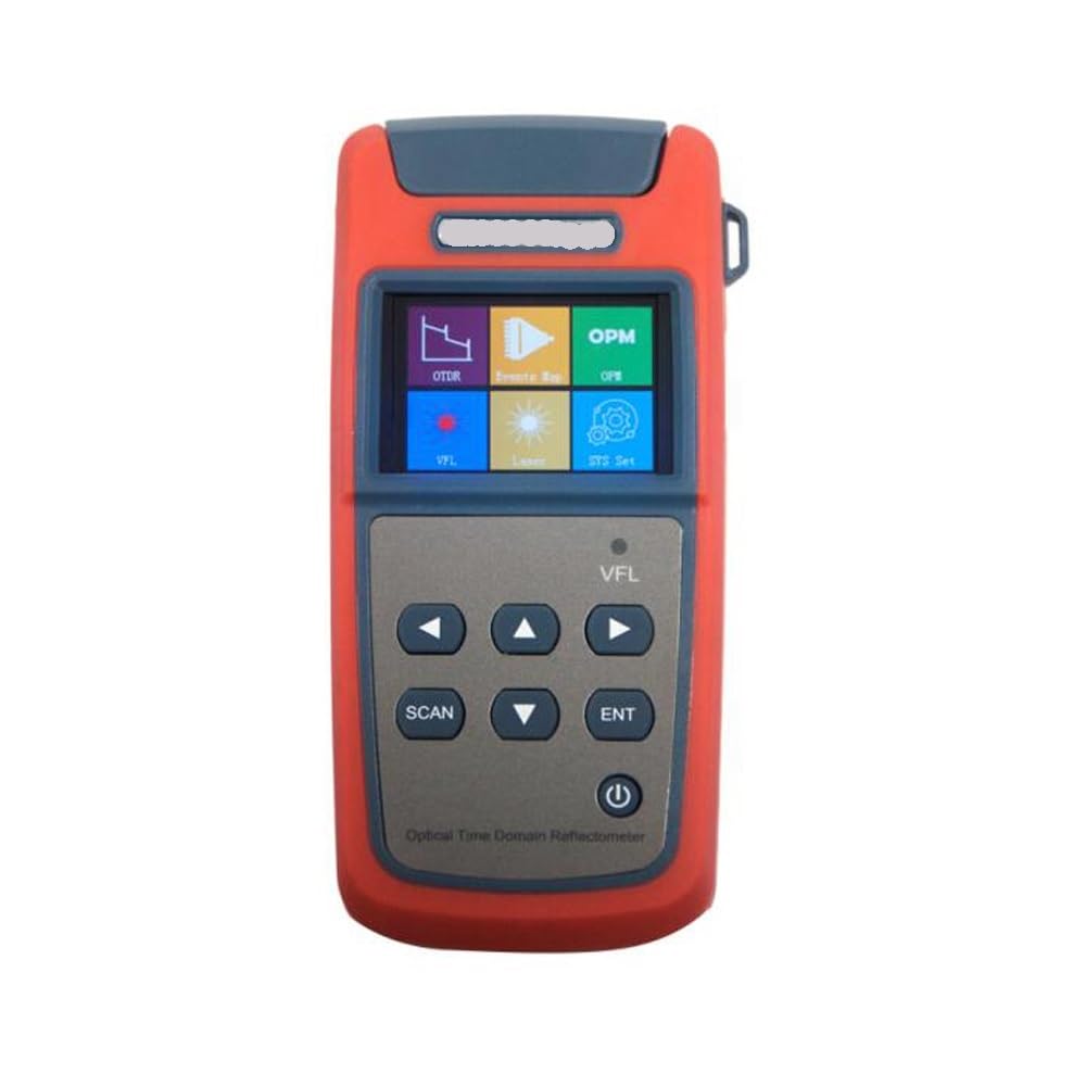 Mini OTDR à fibre optique avec OPM intégré, localisateur visuel de défauts, testeur, 60 km, OLS, VFL Pour centres de données