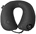 Eagle Creek Nackenkissen Exhale Neck Pillow leichtes Reisekissen für das Schlafen im Flugzeug mit Tragetasche, ebony, 33 cm