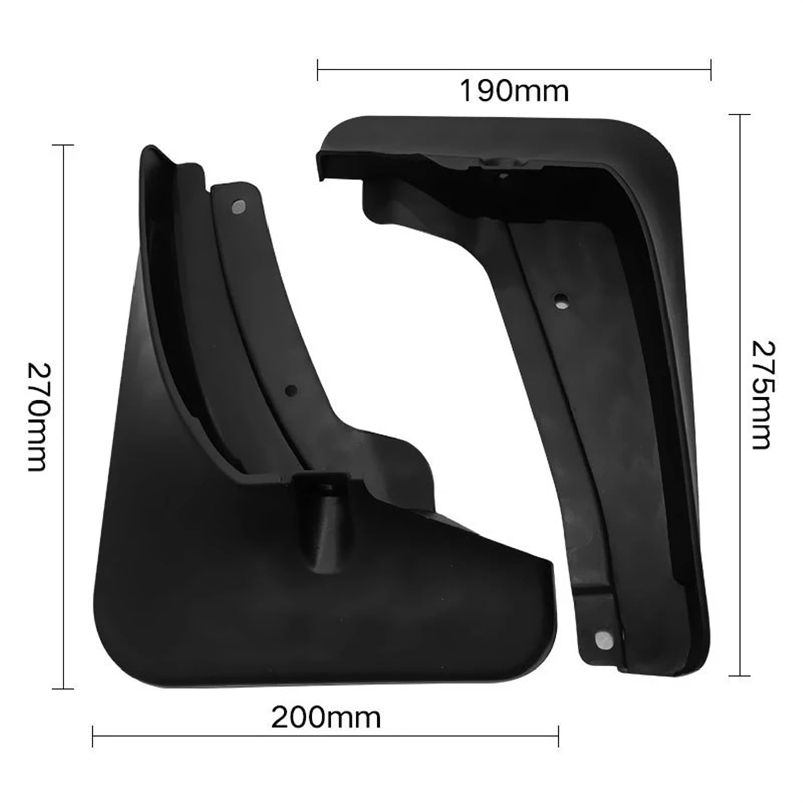 parafanghi per auto Parafanghi, for Volkswagen, for Viloran 2020-2021 4 pezzi Paraspruzzi for auto Paraspruzzi anteriori posteriori