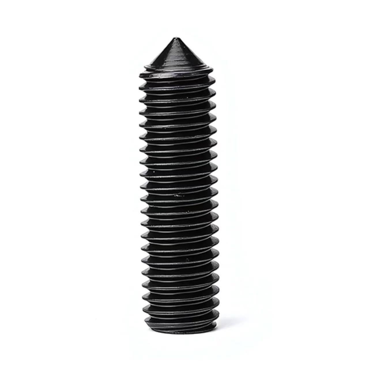 Vis sans tête BTR pointe conique inox 304 noir M3-M12 assortiment (50,M10 x 1.5 x 40mm)