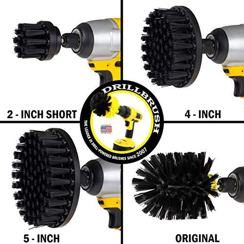Drillbrush K-S-542O-QC-DB Bbq Grill Cleaning Ultra Stiff Drill Powered Cleaning Brushes 4 Piece Kit Replaces Wire Brushes thumb #6
