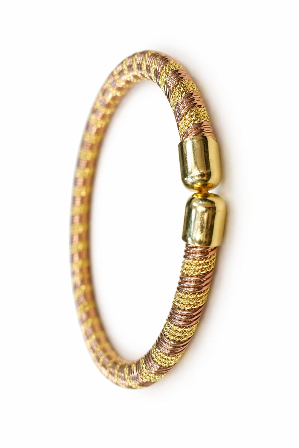 3 Dhatu Pure Copper Twisted Kada for Men & Women | Adjustable Handmade Copper Bracelet | Ayurvedic Health Bangle | Traditi... - Review, Price and Buying Guide