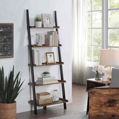 Bookshelf Ladder Tier Display