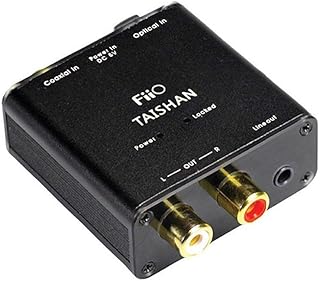 FiiO Taishan D03K Digital and Analog Audio Decoder (Coaxial, Optical),Black