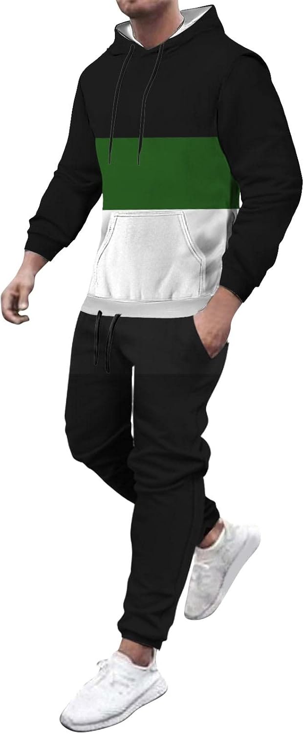 Ensemble De Survêtement Oversize Homme - Veste Et Pantalon De Sport Pour Running, Gym, Détente