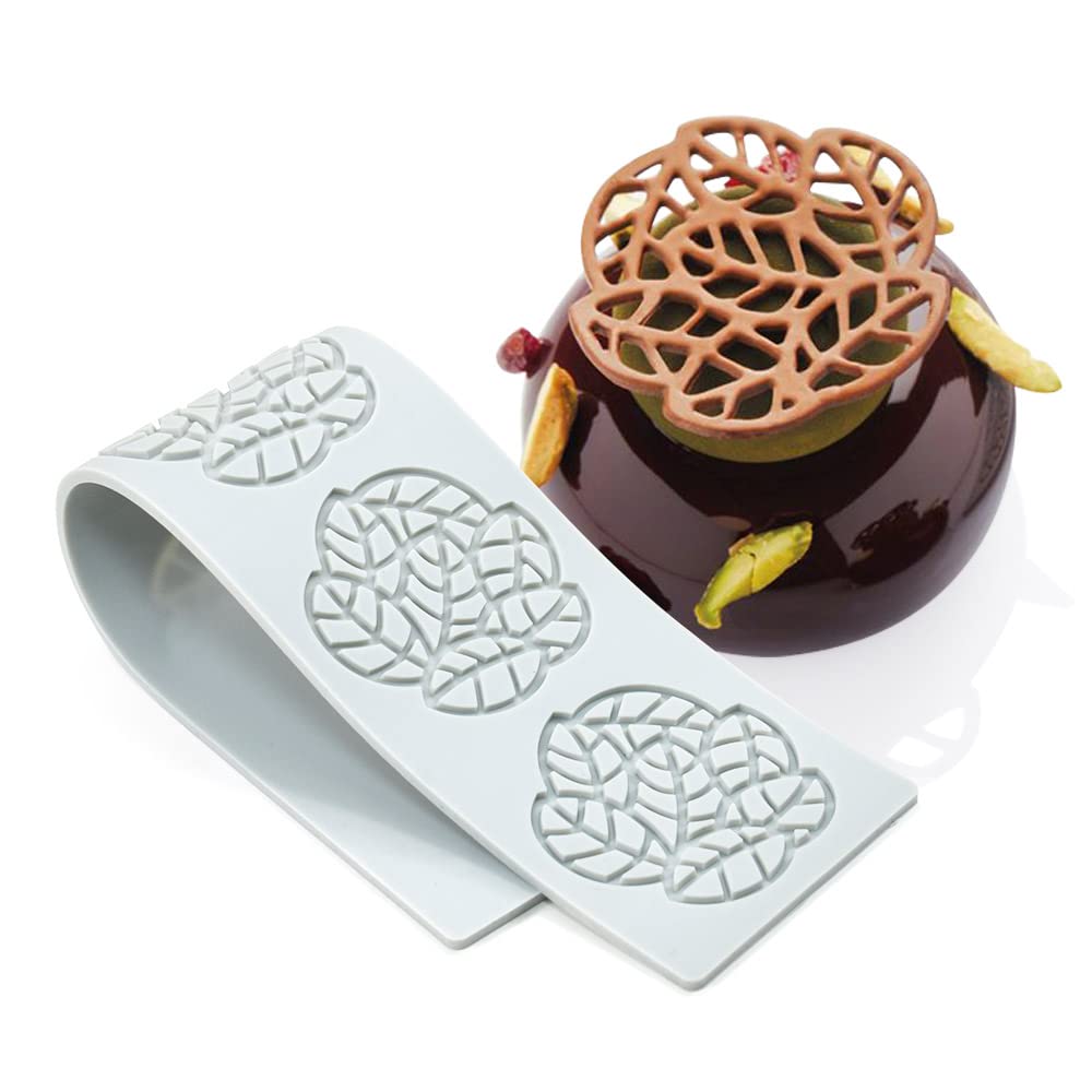 Tapis De Dentelle De Silicone, 5 Pièces Dentelle Fondant | FindTheDeal