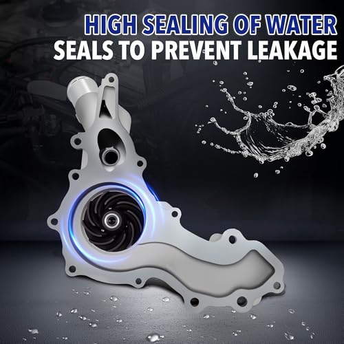Image of Water Pump AW6169 Compatible for Jeep Grand Cherokee 2011-2015, Compatible for Chrysler 300 2011-2018, Compatible for Ram 1500 2013-2018 [3.6L V6] Engine Only