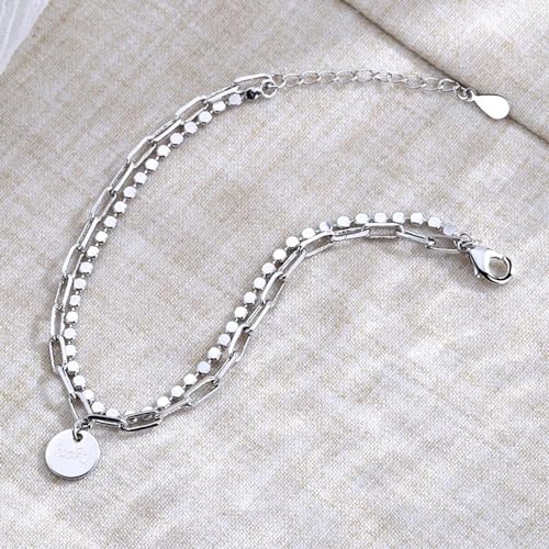 Bracelet de perle ronde double couche QYYZTHX design élégant - 2