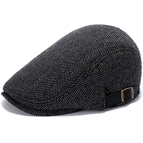 Men's Flat Cap Gatsby Newsboy Cap for School and Work Classic Beret Golf Hat for Spring, Autumn and Winter Cover