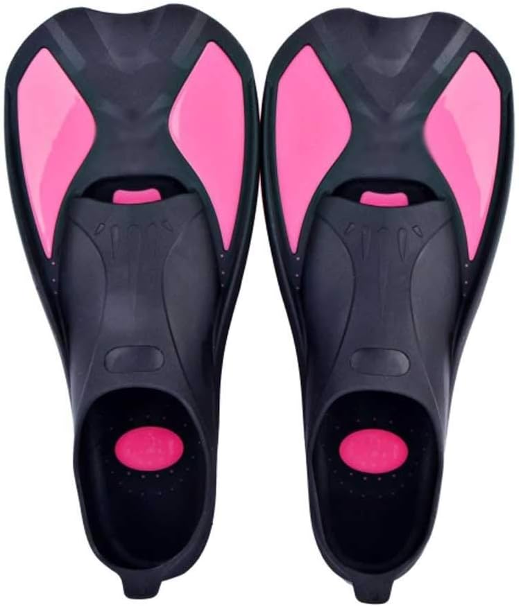Universal Full Foot Short Fins Scuba Diving Swim Training Flippers Kid Adult Swimming Snorkeling Water Fin