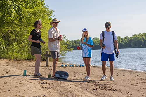 Elakai Outdoor Games For Adults And Family Beach Backyard Camping Bocce Ball Set 107Mm #TOP5