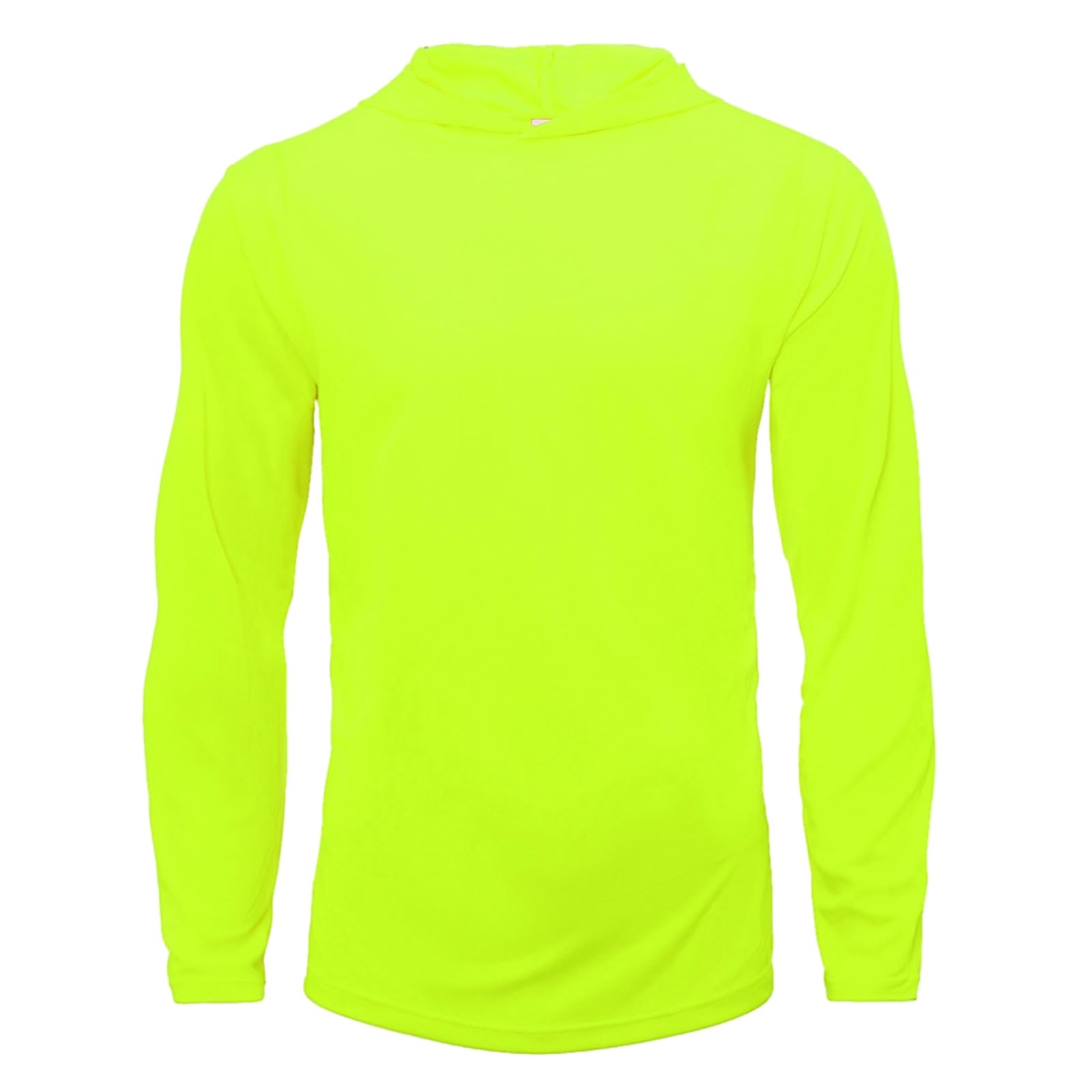 LeeHanTon Camiseta de manga larga con capucha y protección solar UPF 50+ para hombre, de secado rápido, para atletismo, correr, ropa deportiva y entrenamiento