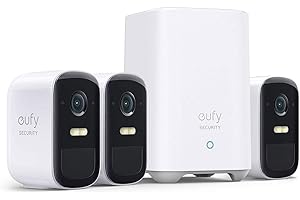 eufy Security eufyCam 2C Pro 3-Cam Kit: Wireless Home Security with 2K Resolution