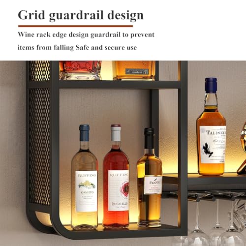 Rangement pratique pour cuisine étagère à vin blanche 120 cm