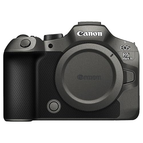 JJC �J���� �{�̕ی�t�B���� �L���m�� Canon EOS R6 Mark III �p �J�����{�f�B�ی�t�B���� ���^�݌v ����~�� �L�Y�h�~ �h�� �ώC�� �ϖ��� 3M�ޗ� �_�[�N�E�S�[���f���O���[
