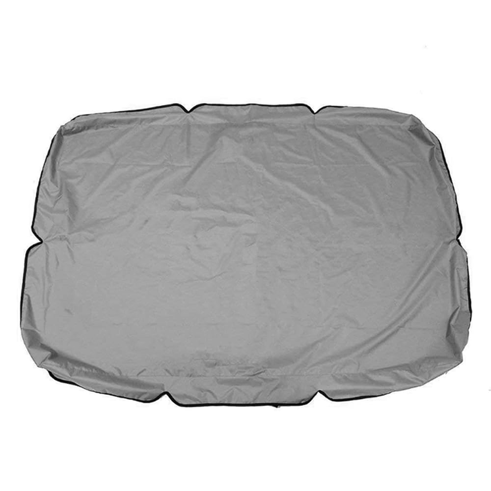 Toldo impermeable de repuesto para columpio de jardín, resistente a los rayos UV, funda para silla de columpio de 3 plazas, cubierta superior de hamaca resistente para muebles de exterior (solo funda)